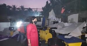 ठाणे शहर में हुक्का पार्लर, अवैध होटलों के निर्माण कार्य पर कार्रवाई