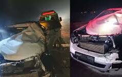 केंद्रीय मंत्री की गाड़ी बनी हादसे का शिकार, 3 जख्मी