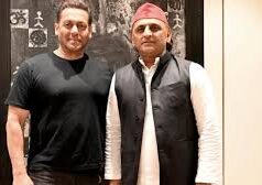 अखिलेश यादव ने एक्टर सलमान खान से की मुलाकात, पिता सलीम खान का पूछा हाल