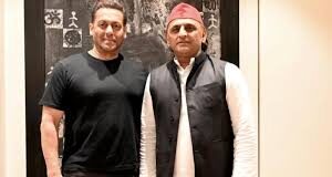 अखिलेश यादव ने एक्टर सलमान खान से की मुलाकात, पिता सलीम खान का पूछा हाल