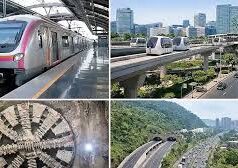 रफ्तार देने वाली मेगा परियोजनाओं पर ब्रेक: मेट्रो, पॉड टैक्सी और टनल का उद्घाटन टला