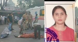 ट्रक की चपेट में आने से ज़िला परिषद स्कूल की टीचर की मौके पर ही मौत; विरार शिरसद फाटा की घटना; ड्राइवर फरार